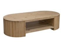 Coastal 1-Shelf Sofa Table