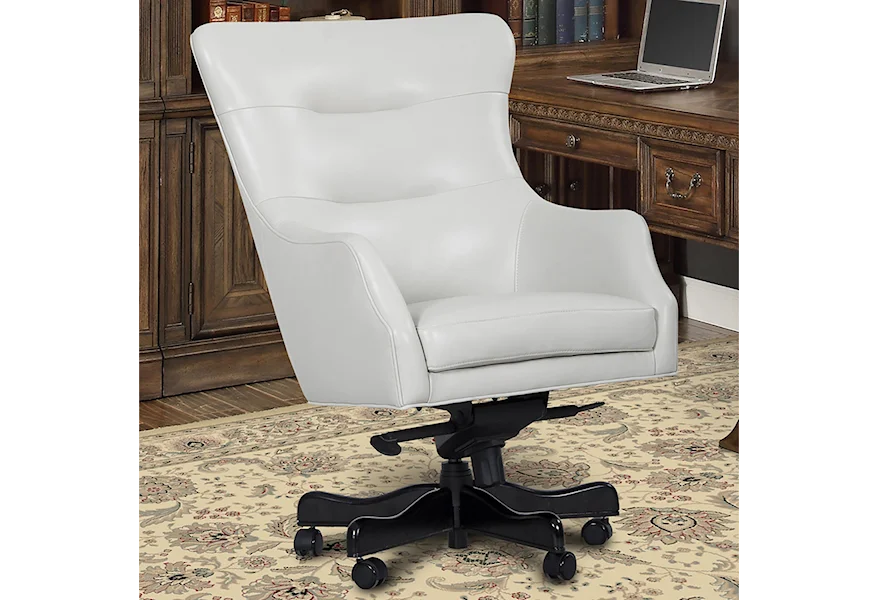 Dc#122-Ala - Desk Chair Leather Desk Chair by Parker Living at Lindy's Furniture Company