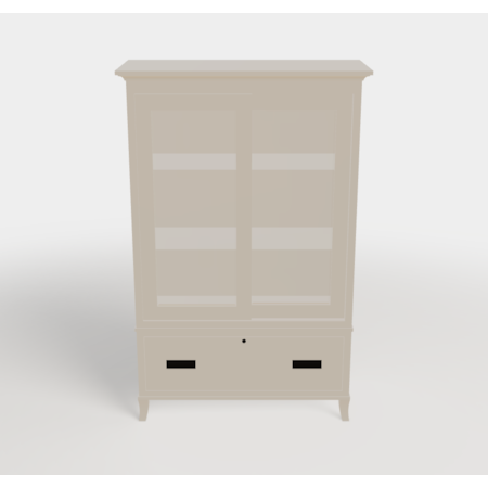 Brentwood Bookcase (With Lock)