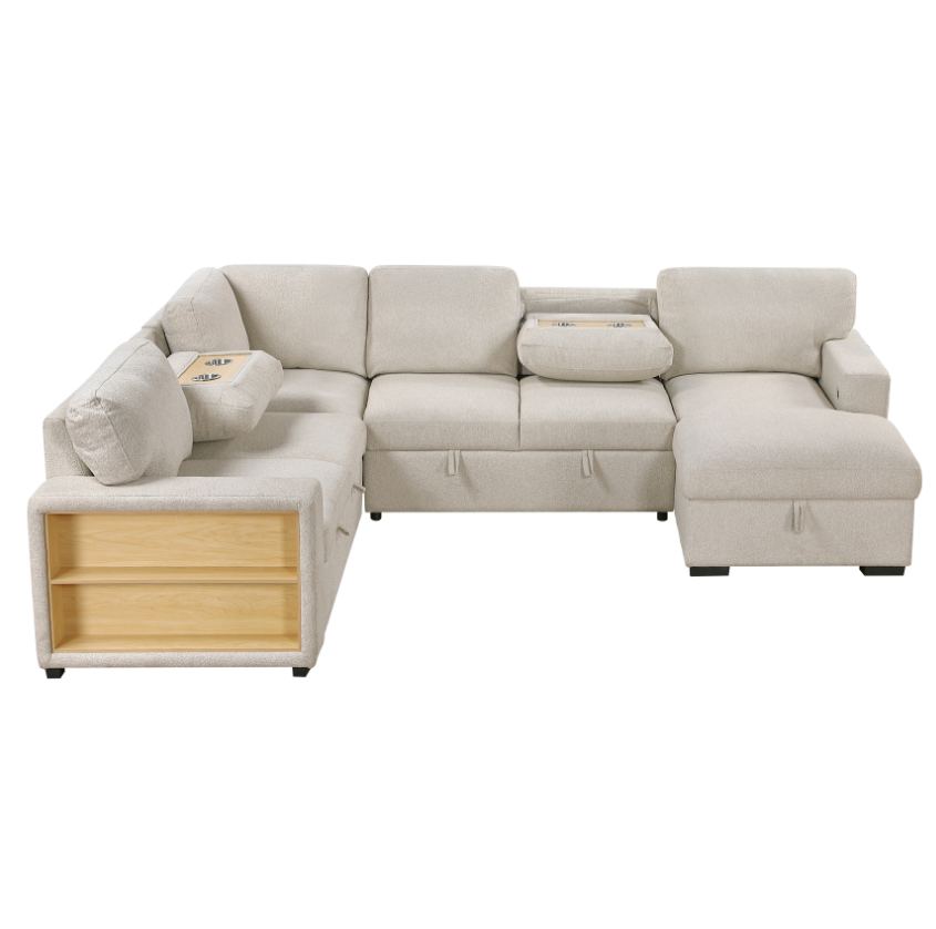 4-Piece Sectional Sofa