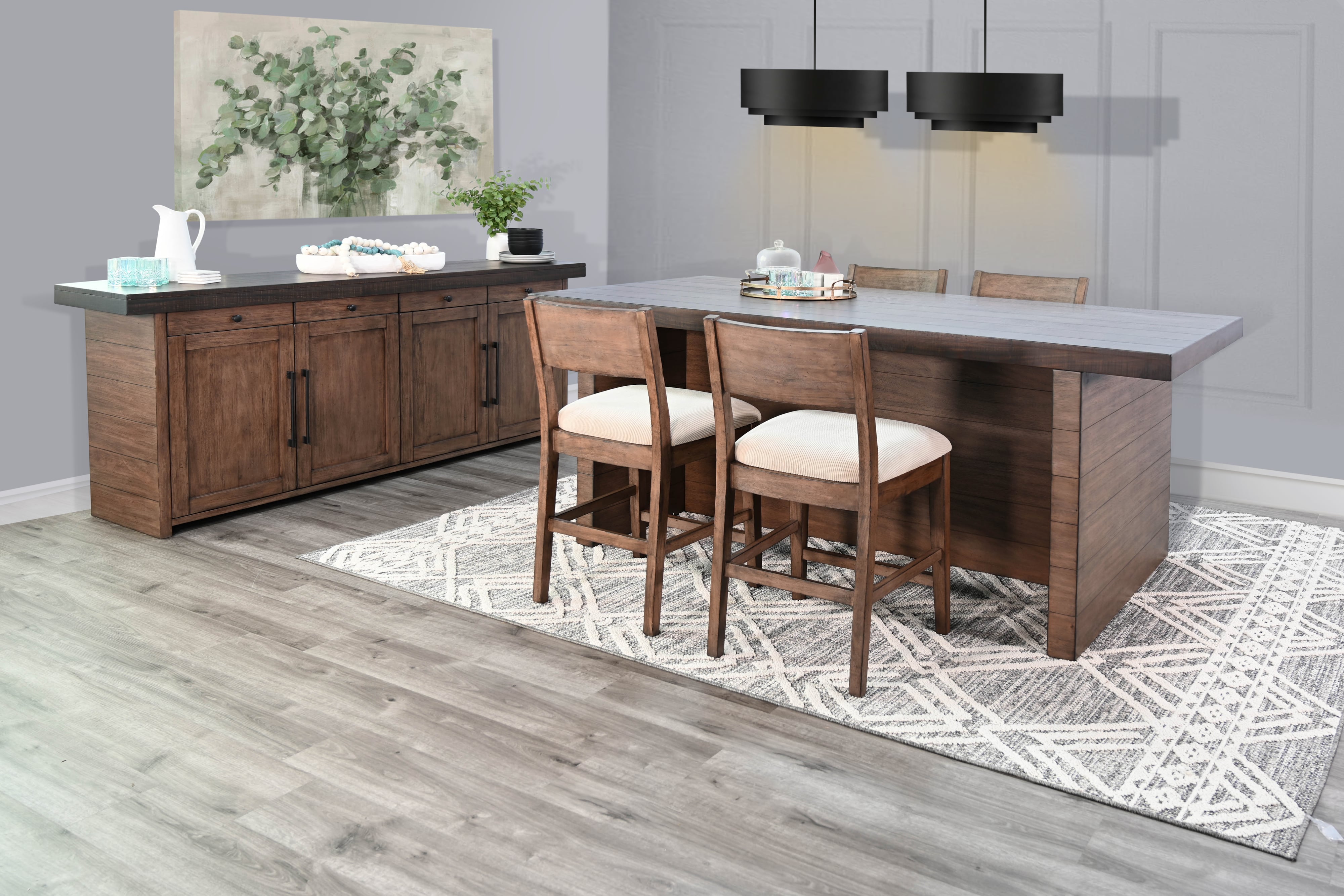 Boise Counter Wood Dining Table