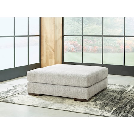 Oversized Accent Ottoman