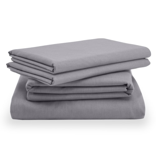 Queen Tempur Proair Sheet Set Cool Gray Linens