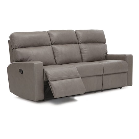 Oakwood Apartment-Size Manual Reclining Sofa