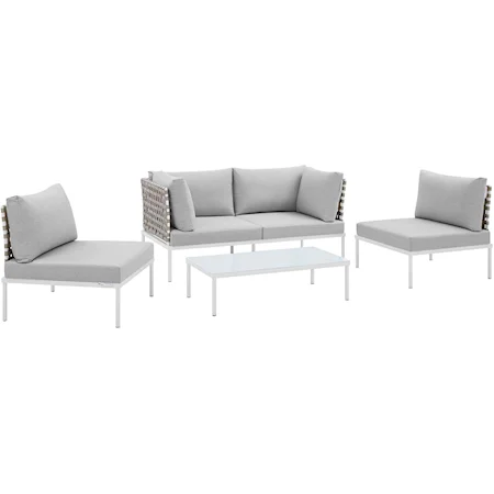 Outdoor 4-Piece Seating Set