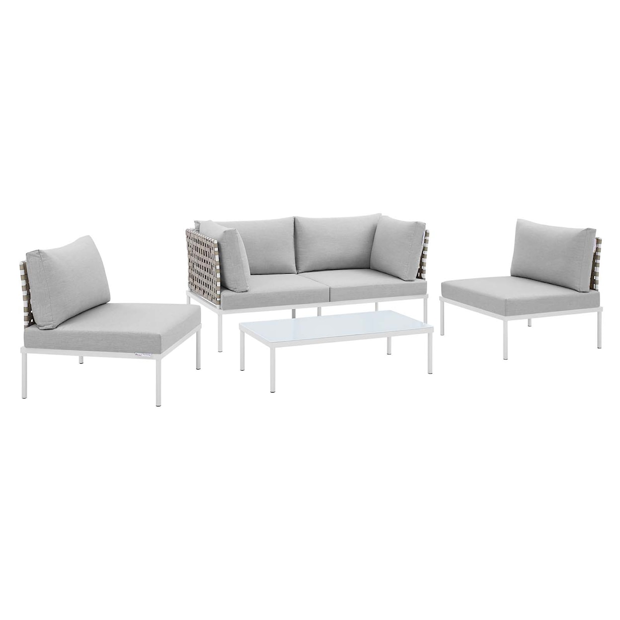 Modway Harmony Outdoor 4-Piece Seating Set