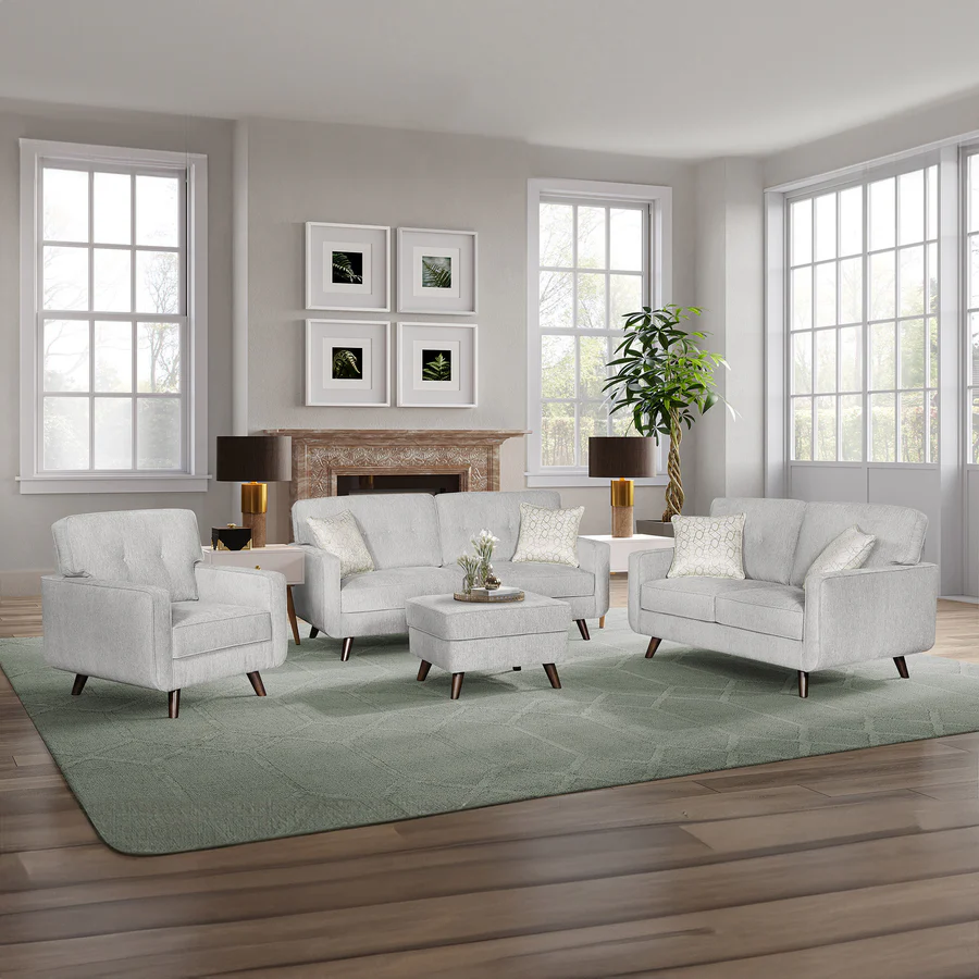 Legends Furniture Hollywood Upholstery Button-Tufted Chair