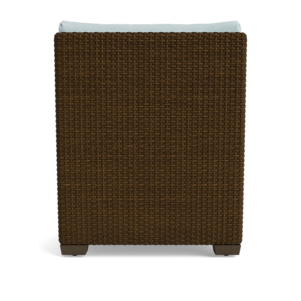 Wicker Armless Chair