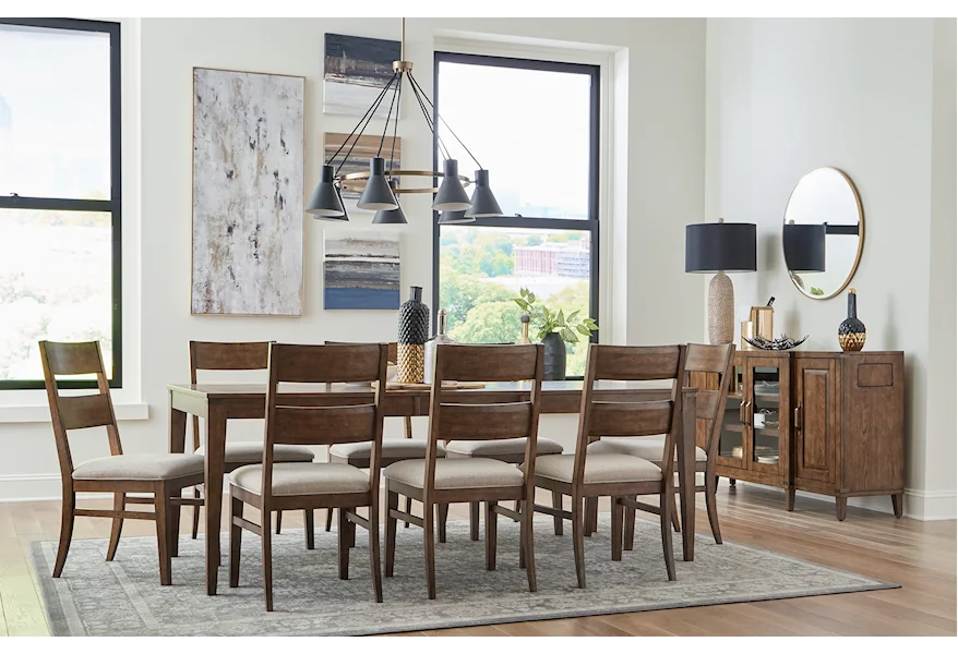 Asher Dining Set by Aspenhome at Z & R Furniture