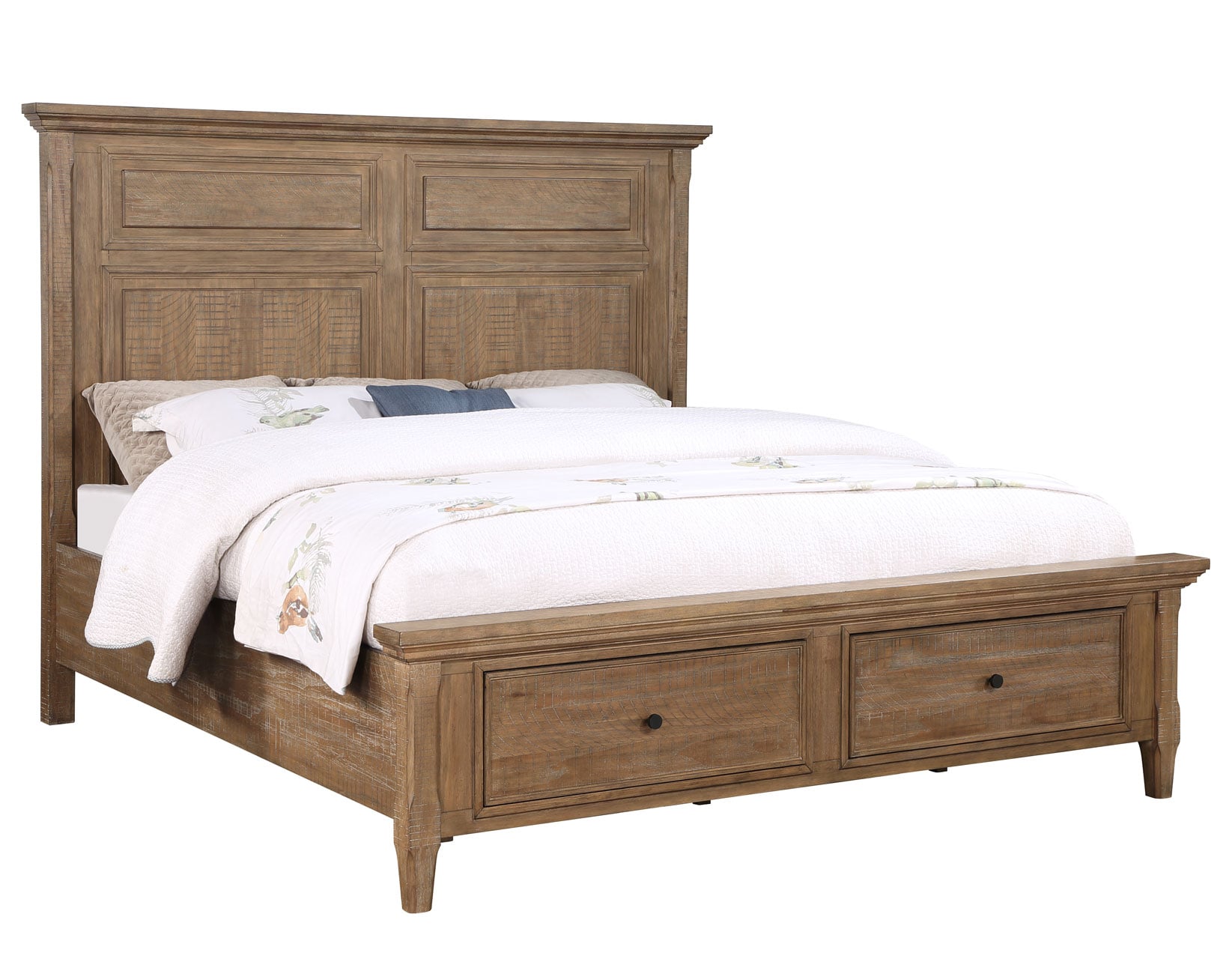 King Storage Bed