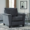 Ashley Furniture Signature Design Abinger Chair & Ottoman