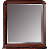 Transitional Mirror with Sliding Hidden Storage