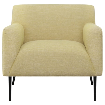 Darlene English Arm Accent Chair Lemon