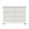 Libby Summer House 6-Drawer Dresser