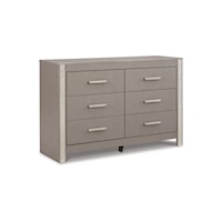 Contemporary 6-Drawer Dresser