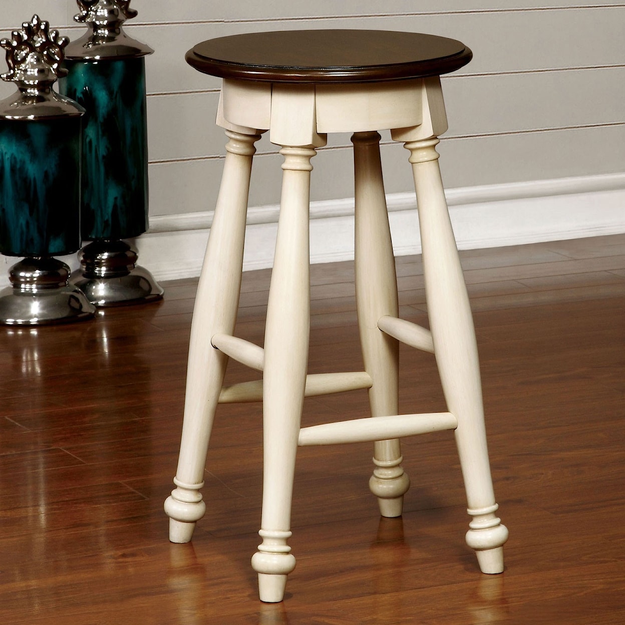 Furniture of America Sabrina Counter Height Stool 2-Pack