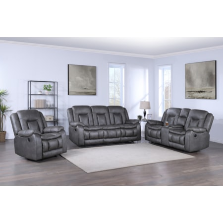 Manual Reclining Sofa