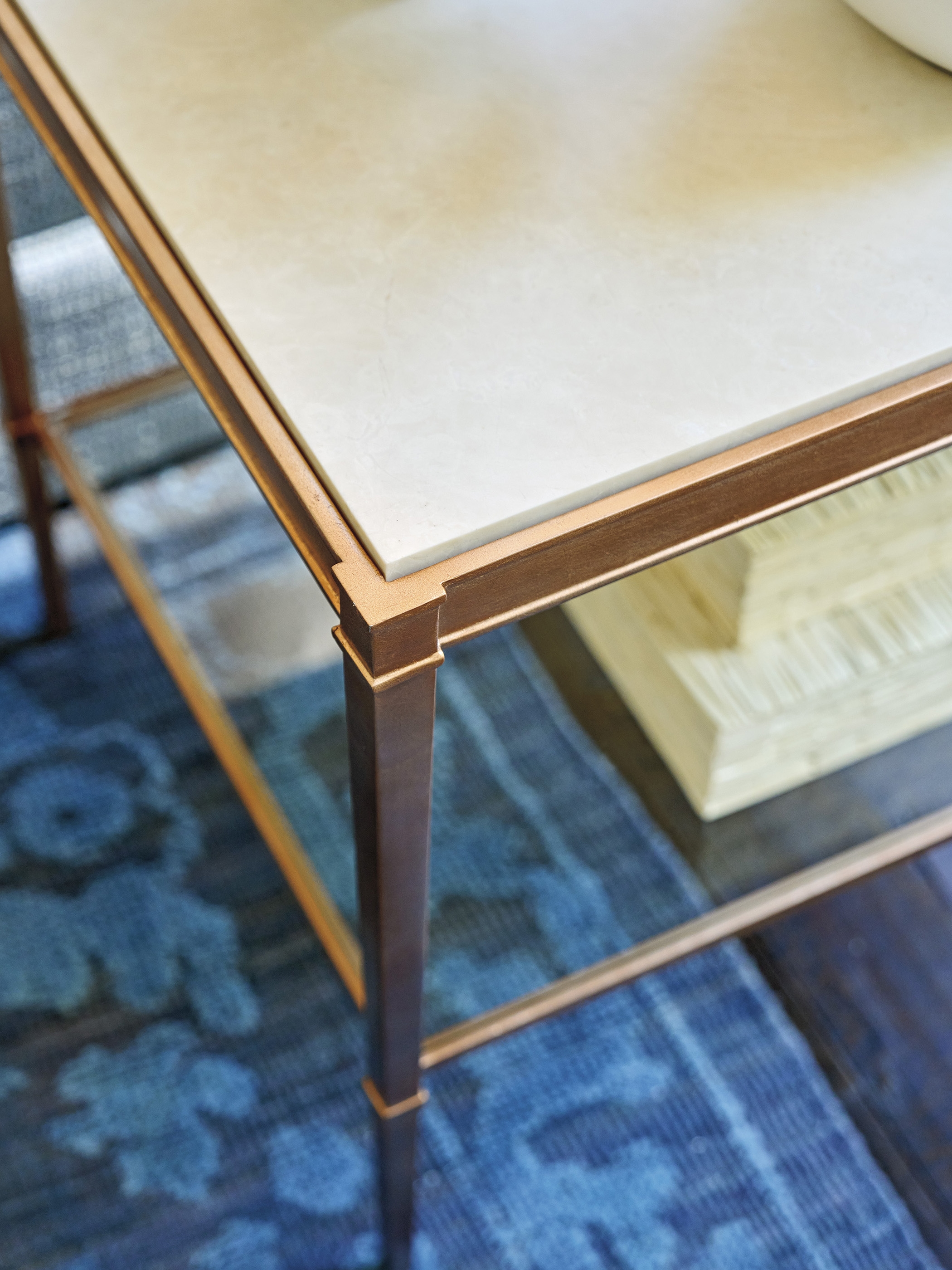 Bulgari Rectangle End Table