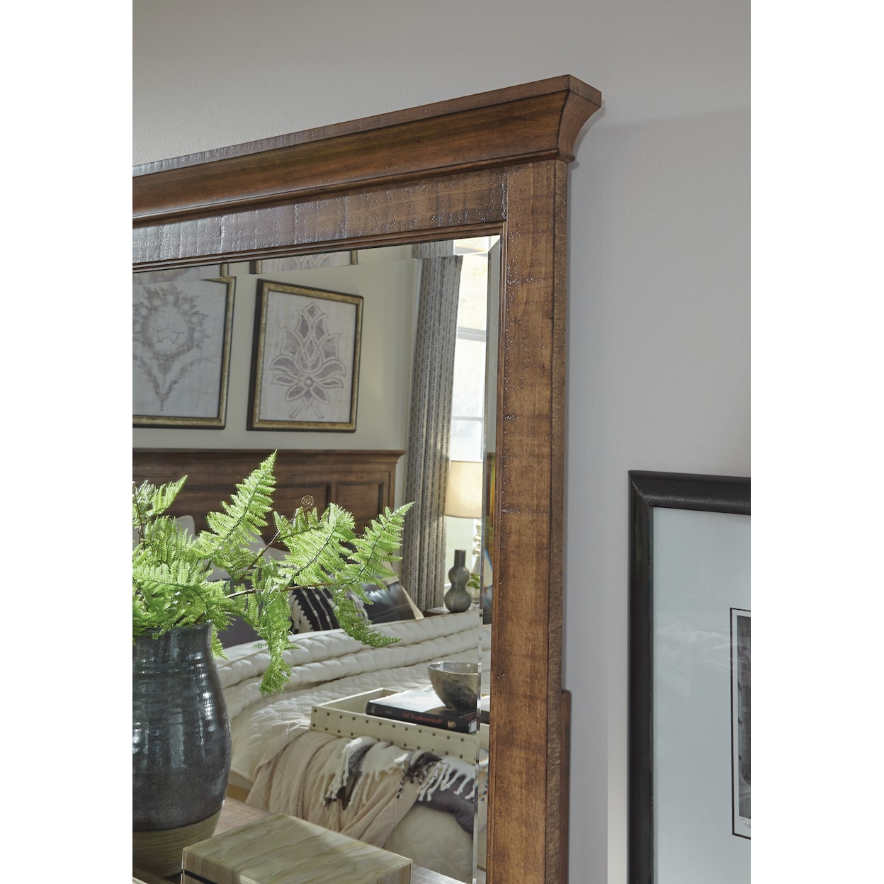 Magnussen Home Bay Creek Bedroom Landscape Mirror