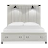 Magnussen Home Harper Springs Bedroom 5 Piece  Queen Bed, 2 NS, Dresser and Mirror