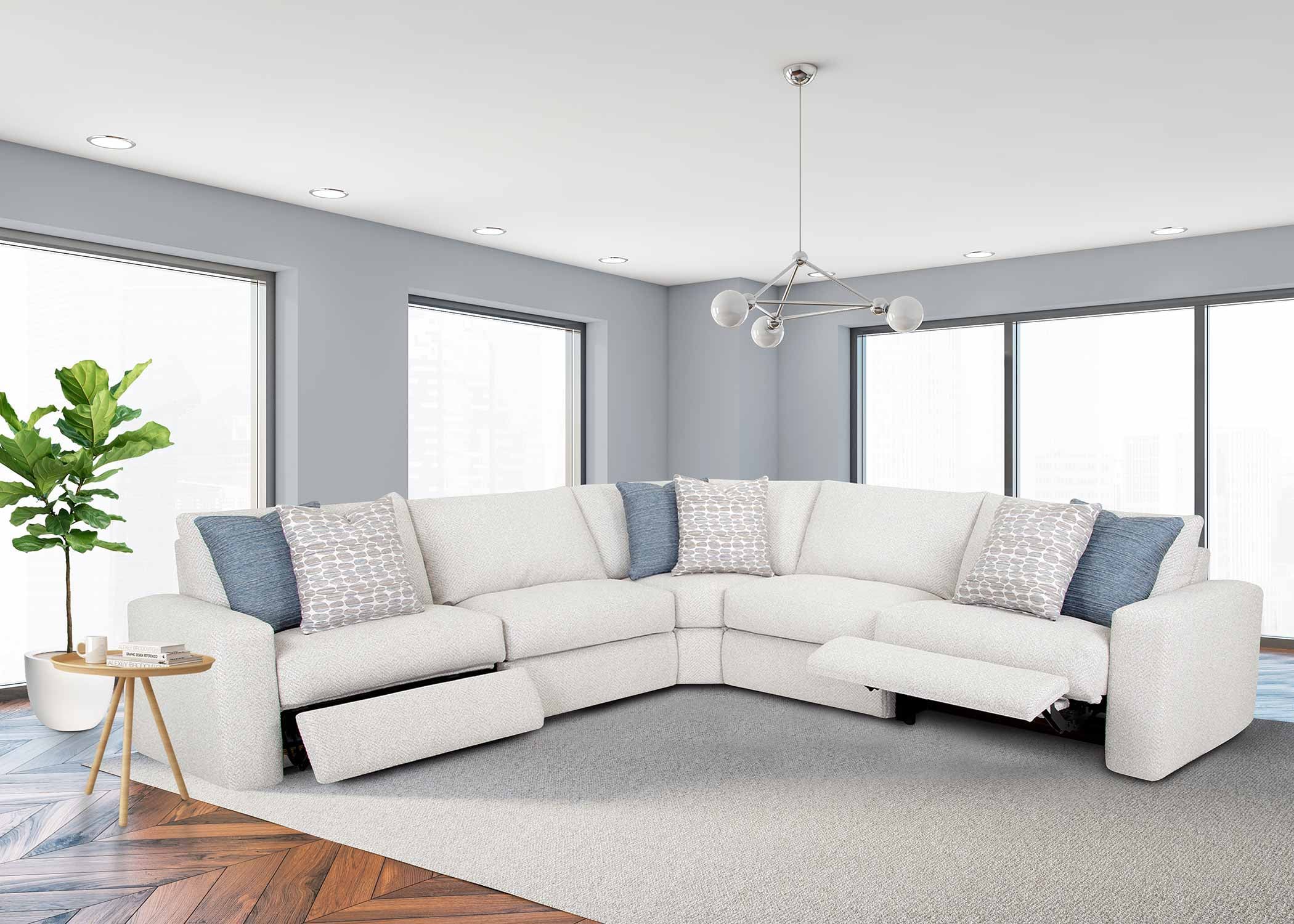 Springfield & Company 400 Toronto Power Reclining Sectional Sofa