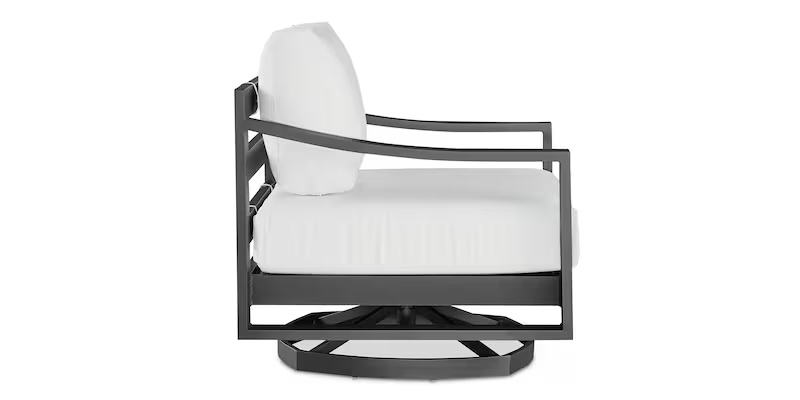 Bassett Bonavista Outdoor Slope Arm Swivel Rocker