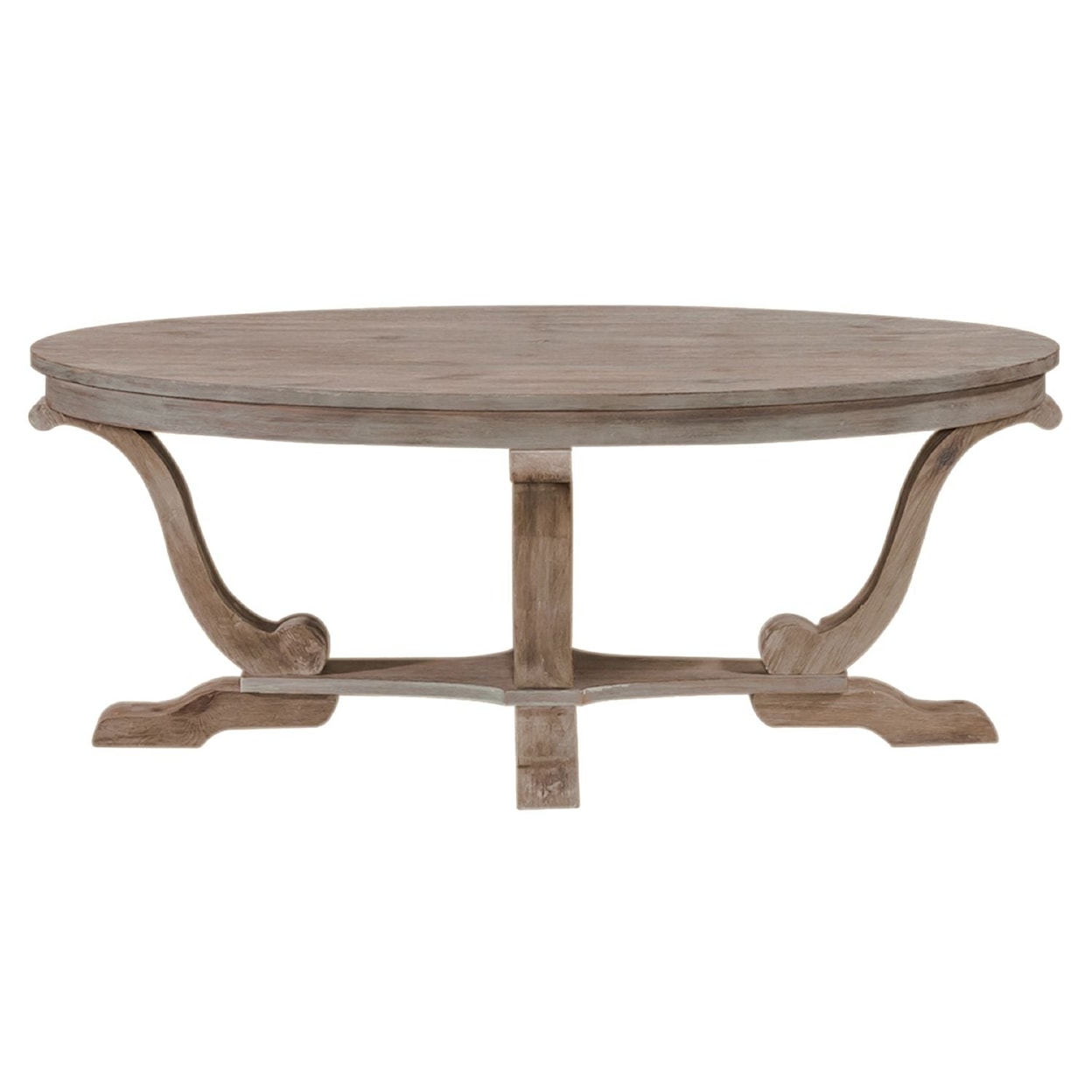 Libby Greystone Mill Oval Cocktail Table
