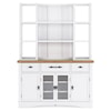 Benchcraft Ashbryn Dining Server and Hutch