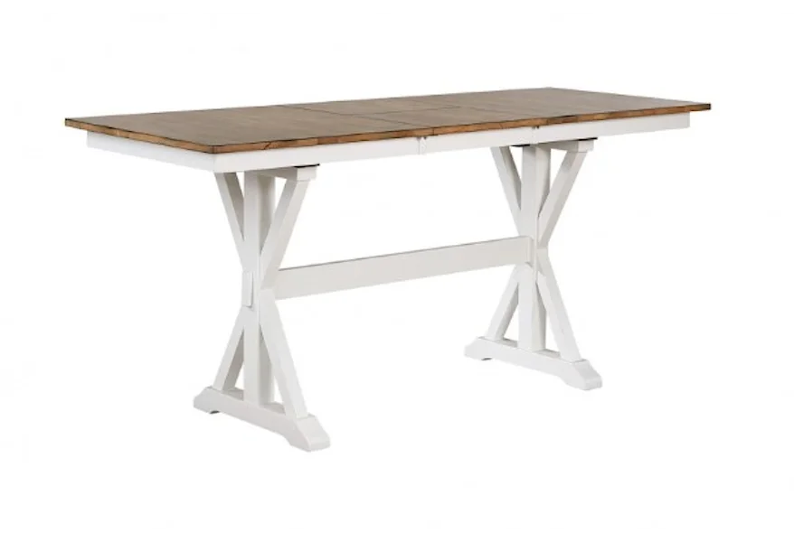 Pacifica Counter-Height Dining Table by Winners Only at Conlin's Furniture