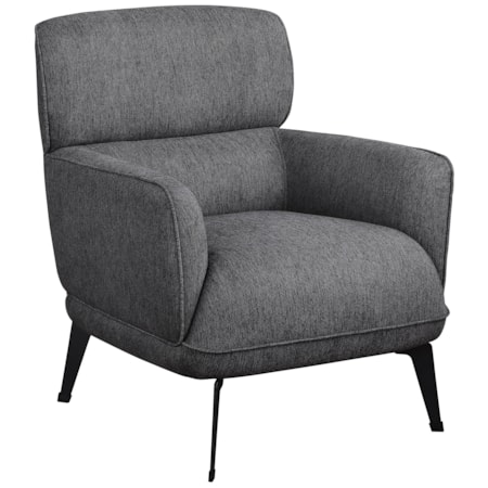 Andrea Crecent Arm Accent Chair