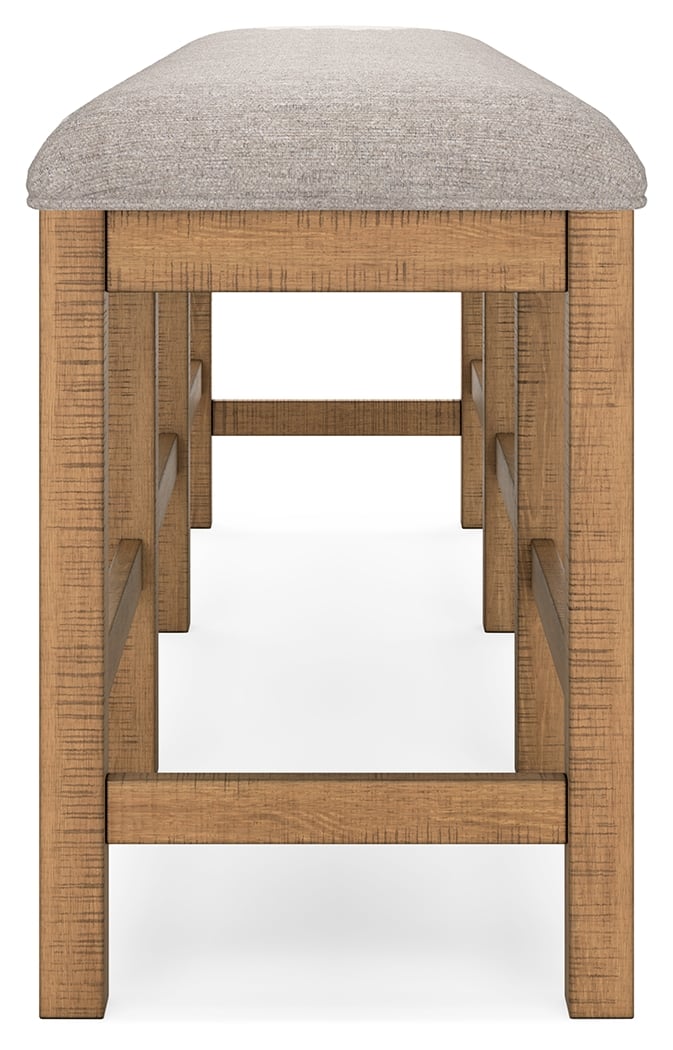 Signature Design by Ashley Havonplane XL Counter Uph Drm Bench