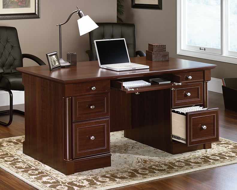 Sauder Palladia Executive Computer Desk