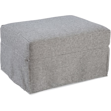 Ottoman with Slipcover