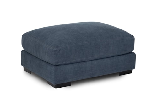 Transitional Chair Ottoman