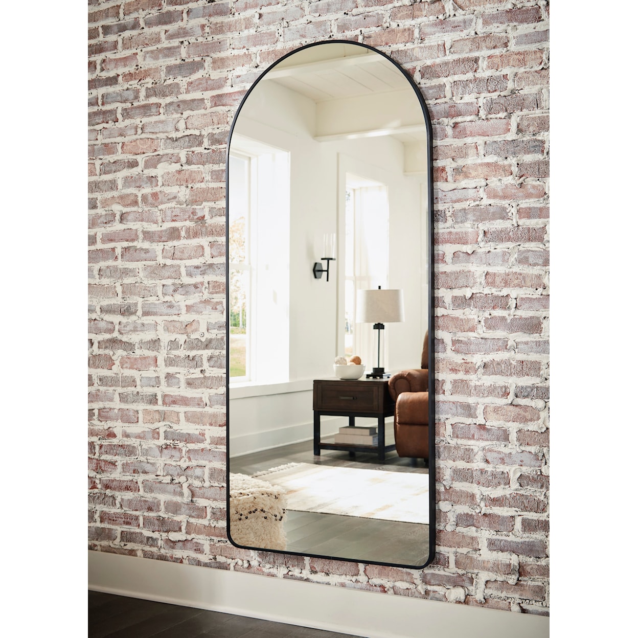 Ashley Furniture Signature Design Accent Mirrors Sethall Floor Mirror