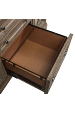 Liberty Furniture Simply Elegant Cottage 3-Piece Desk and Credenza Office Set