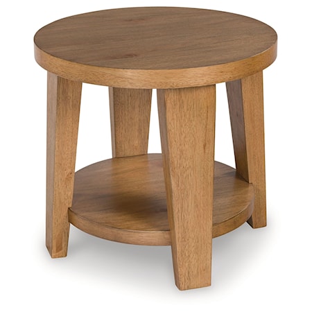 Round End Table