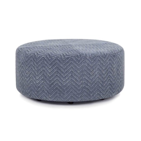 Round Accent Ottoman