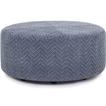 Round Accent Ottoman