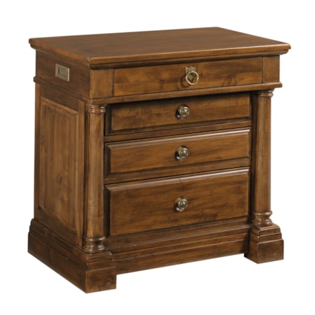 4-Drawer Bachelor's Bedroom Chest