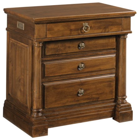 4-Drawer Bachelor's Bedroom Chest