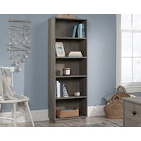 Contemporary 5-Shelf Bookcase