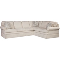 Transitional Two-Piece Sectional Sofa