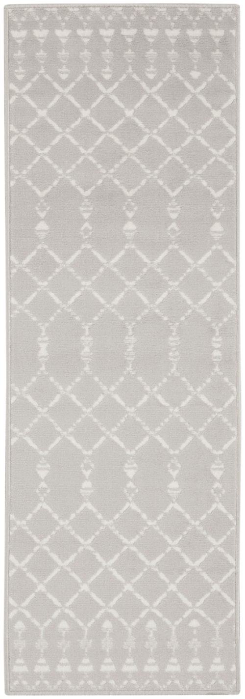 2' x 6' Grey Runner Rug