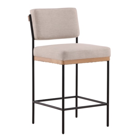 Upholstered Counter Height Stool