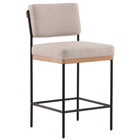 Upholstered Counter Height Stool