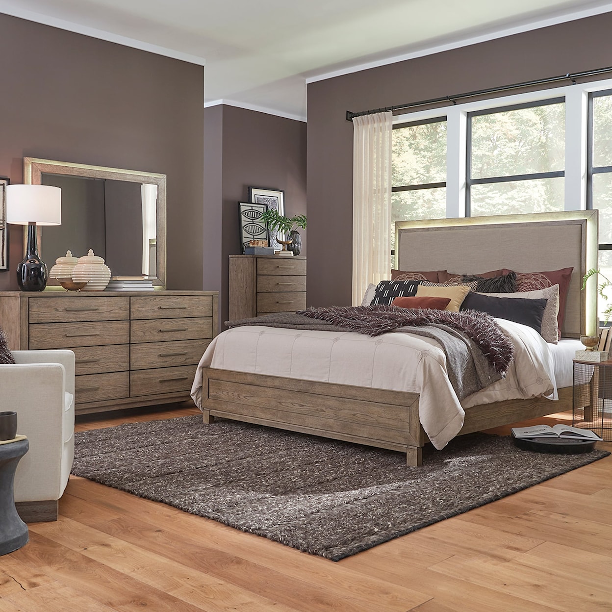 Liberty Furniture Canyon Road Queen Bedroom Group