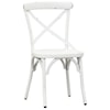 Liberty Furniture Vintage Series X-Back Dining Side Chair