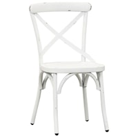 Farmhouse X-Back Dining Side Chair