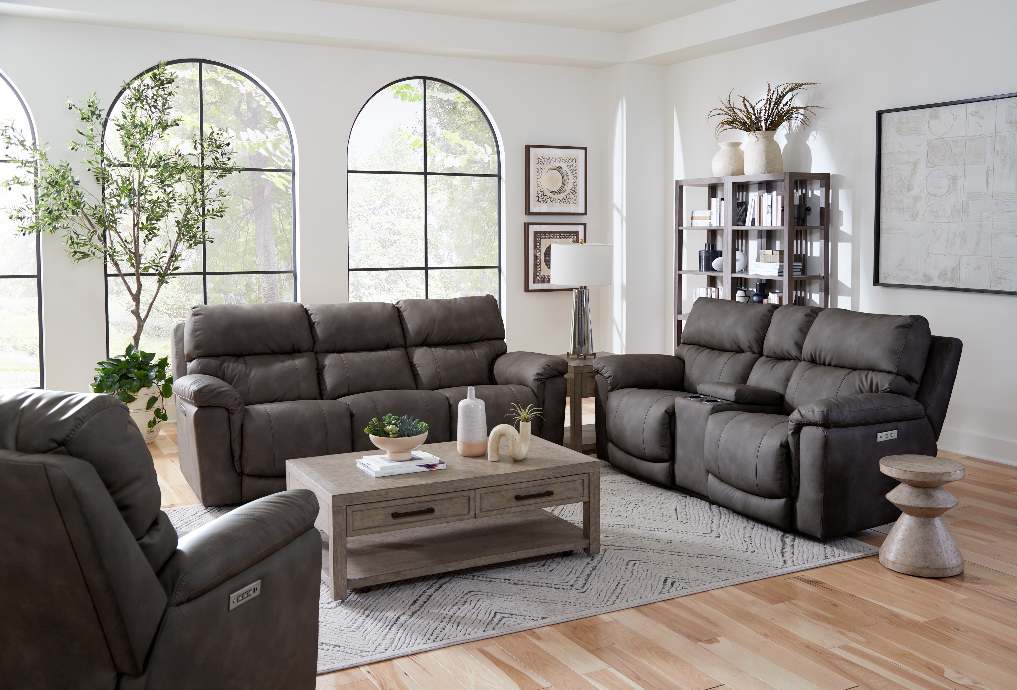 Triple Power Sofa with Zero Gravity